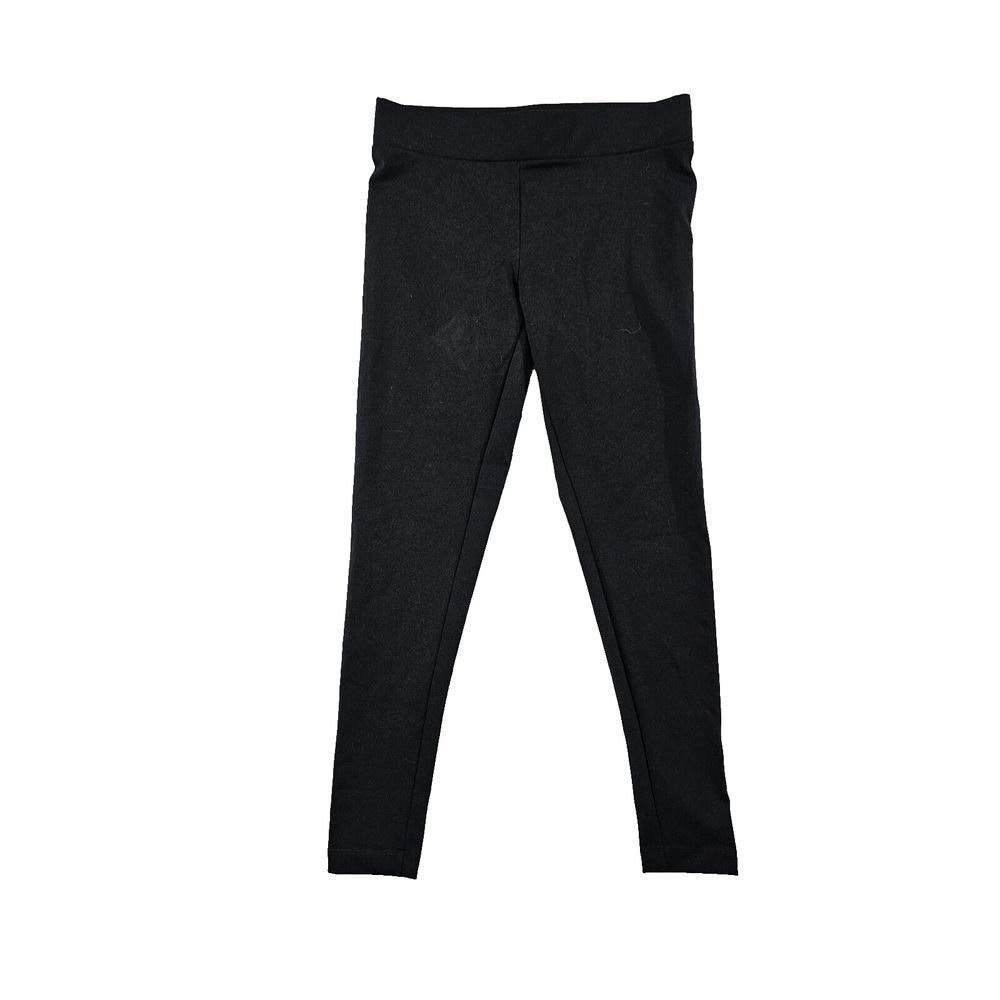 NWT Matty M Womens Leggings High Rise Elastic Waist Pull On Dark Charcoal Medium